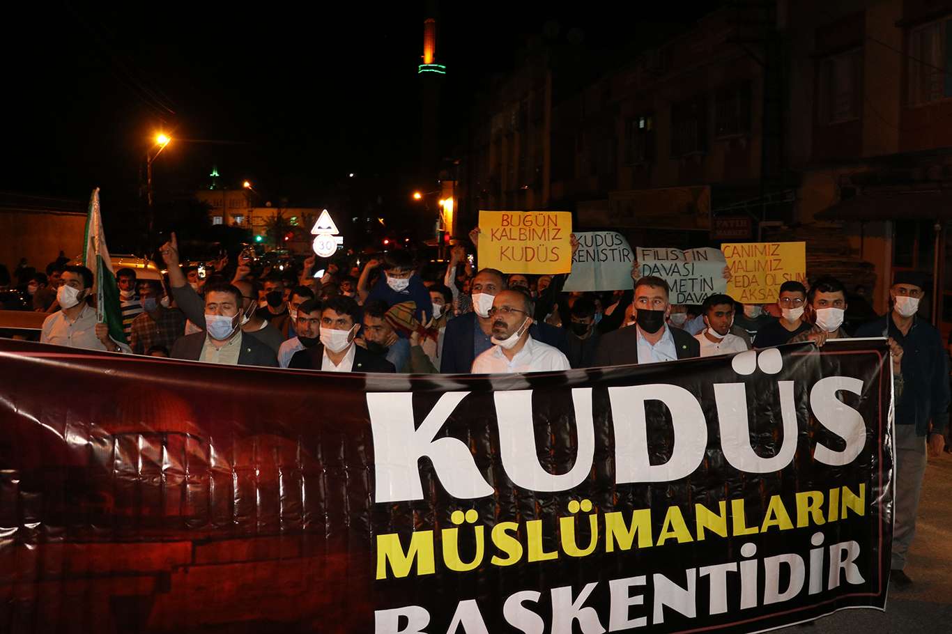 HÜDA PAR Gaziantep İl Başkanlığından siyonist işgal rejimine tepki